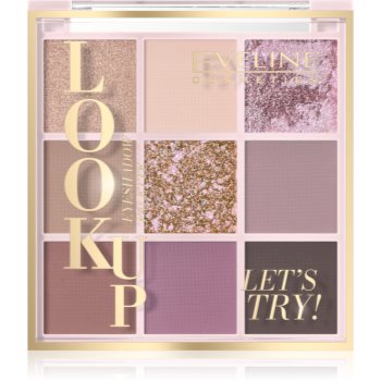 Eveline Cosmetics Look Up Let's Try! paletă cu farduri de ochi - imagine 2